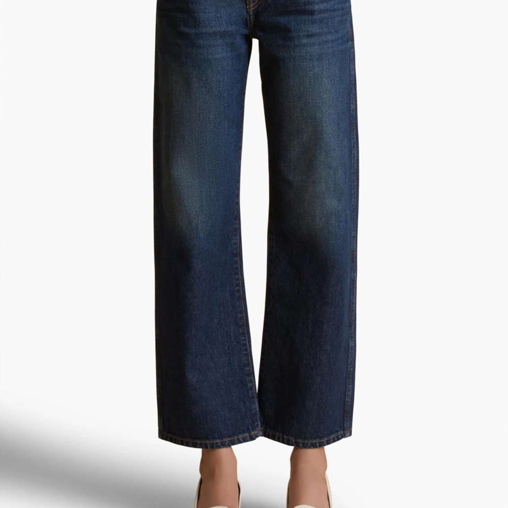 KHAITE Kerrie Straight Leg Jeans - Lansing - 26 - Picture 2 of 8